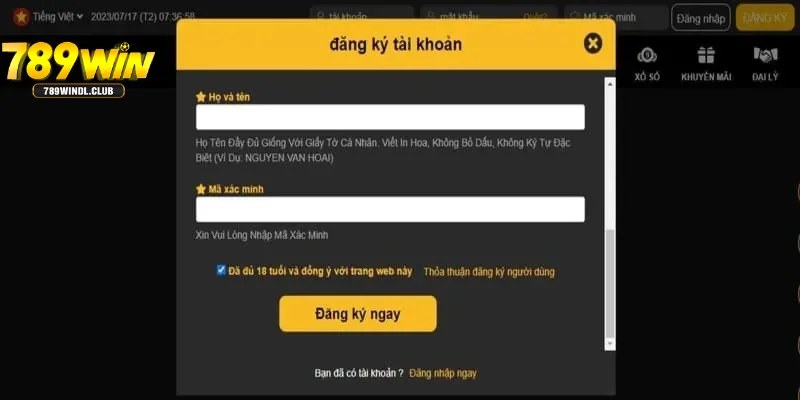 Cách đăng nhập 789win trên điện thoại